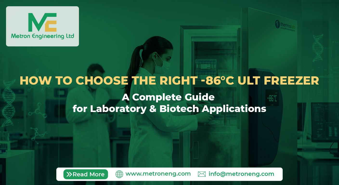 How to Choose the Right -86°C ULT Freezer for Laboratory and Biotech Applications